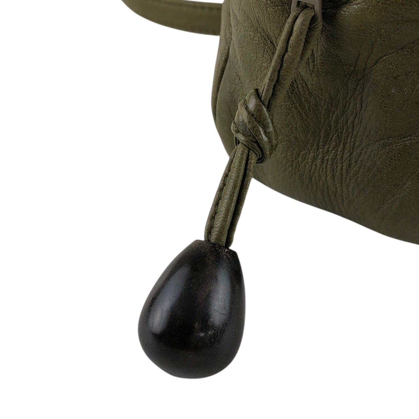 LOEWE Anagram Shoulder bag Khaki Vintage 3fvsx5