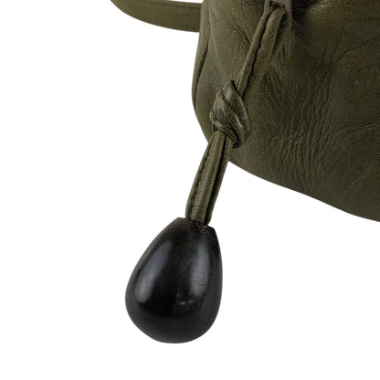 LOEWE Anagram Shoulder bag Khaki Vintage 3fvsx5