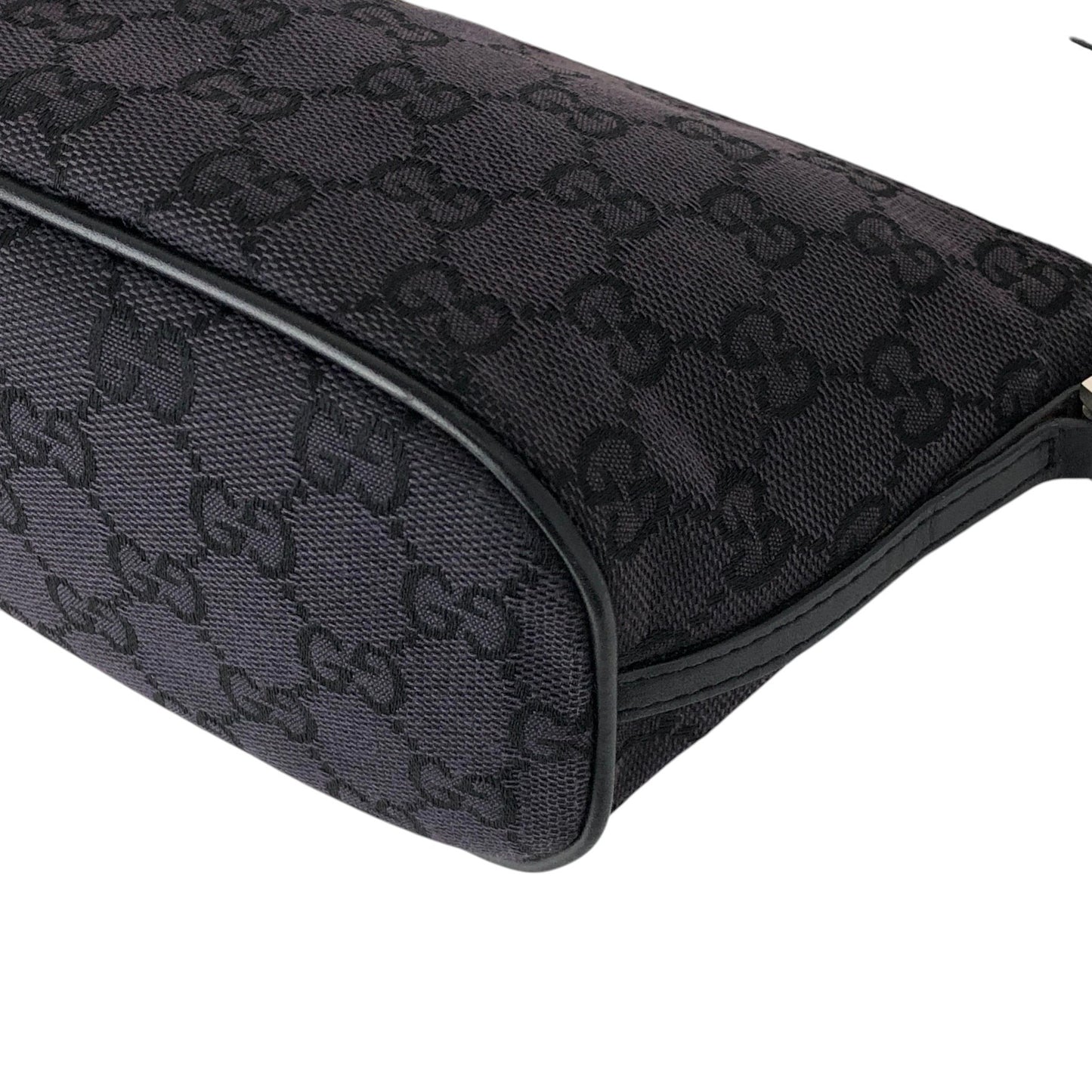 GUCCI GG Canvas Small Handbag Black Vintage vexspm
