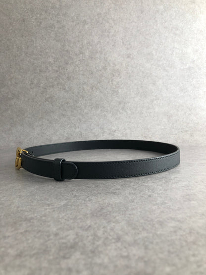 GUCCI GG Motif Belt Black Vintage ktd3wk