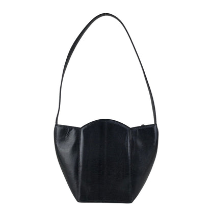 Christian Dior CD Logo Shoulder bag Black Vintage rzenbk