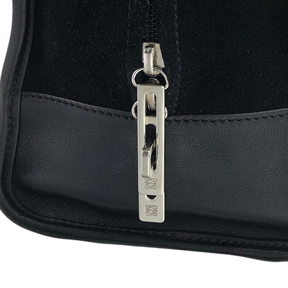 LOEWE Amazona28 Anagram Handbag Boston bag Black Vintage f8gywz