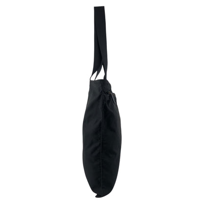 PRADA Tessuto Triangle Logo Shoulder bag Totebag Black Vintage sxxj7i
