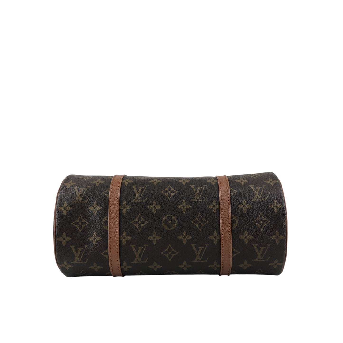 LOUIS VUITTON Monogram Handbag Brown M51365 Vintage zykjuk