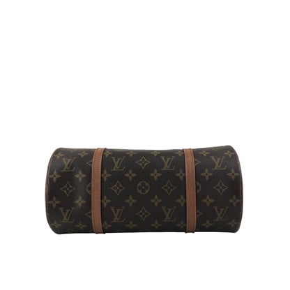 LOUIS VUITTON Monogram Handbag Brown M51365 Vintage zykjuk