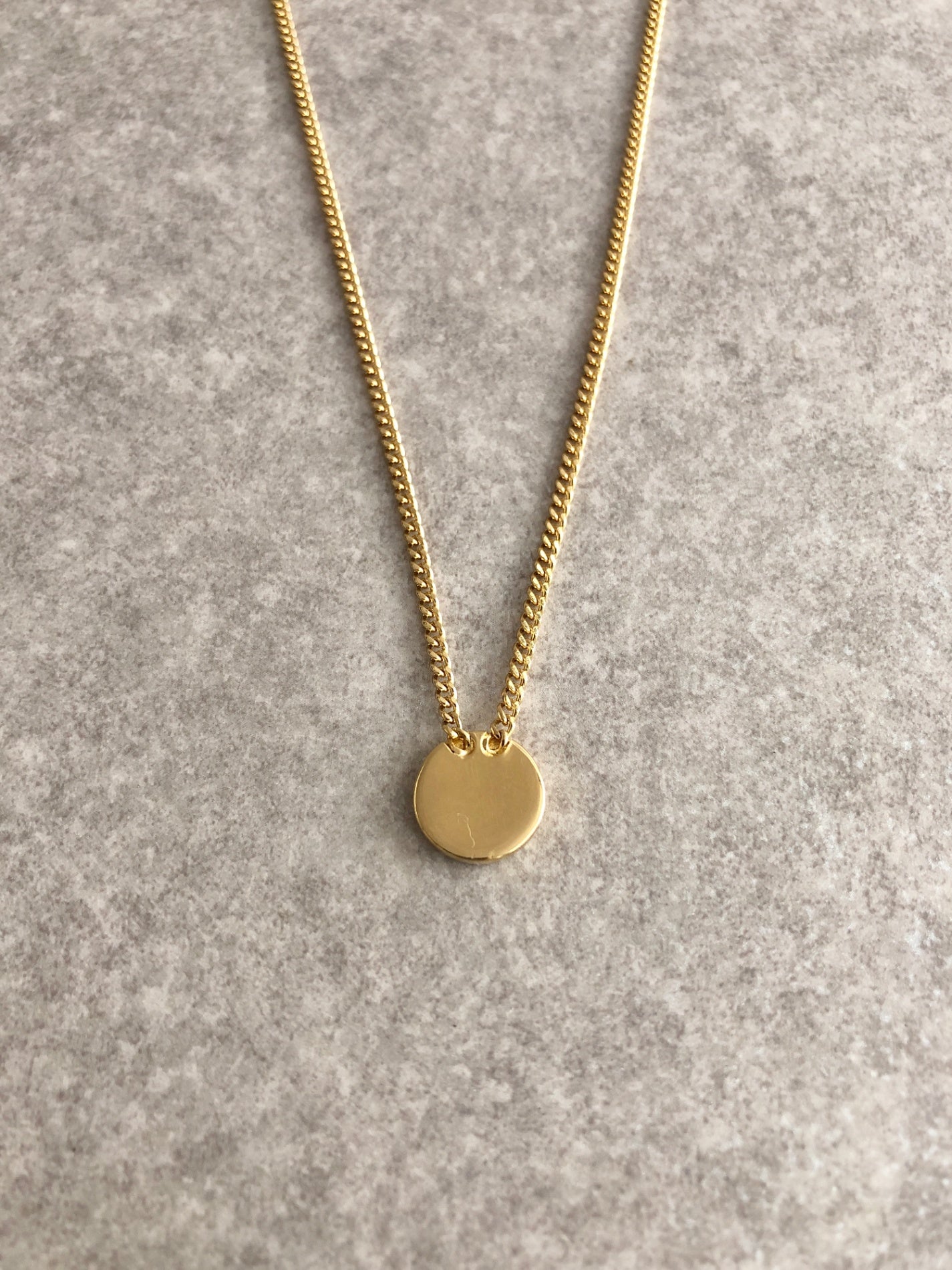 Christian Dior CD Logo Necklace Gold Vintage 2ie265 – VintageShop solo