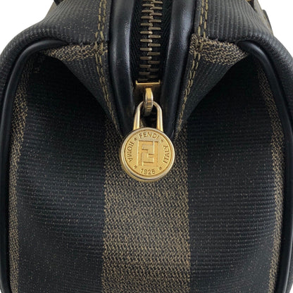 FENDI Pecan Two-way Handbag Shoulder bag Black Vintage b4ain2