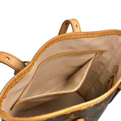 LOUIS VUITTON Monogram Handbag Brown M42238 Vintage wxysxm