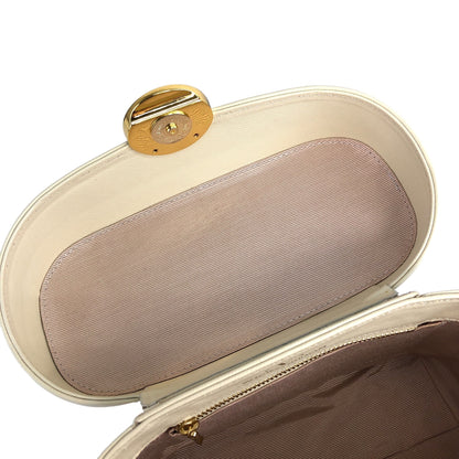 VALENTINO GARAVANI Logo Handbag Vanity bag Beige Vintage zisiah