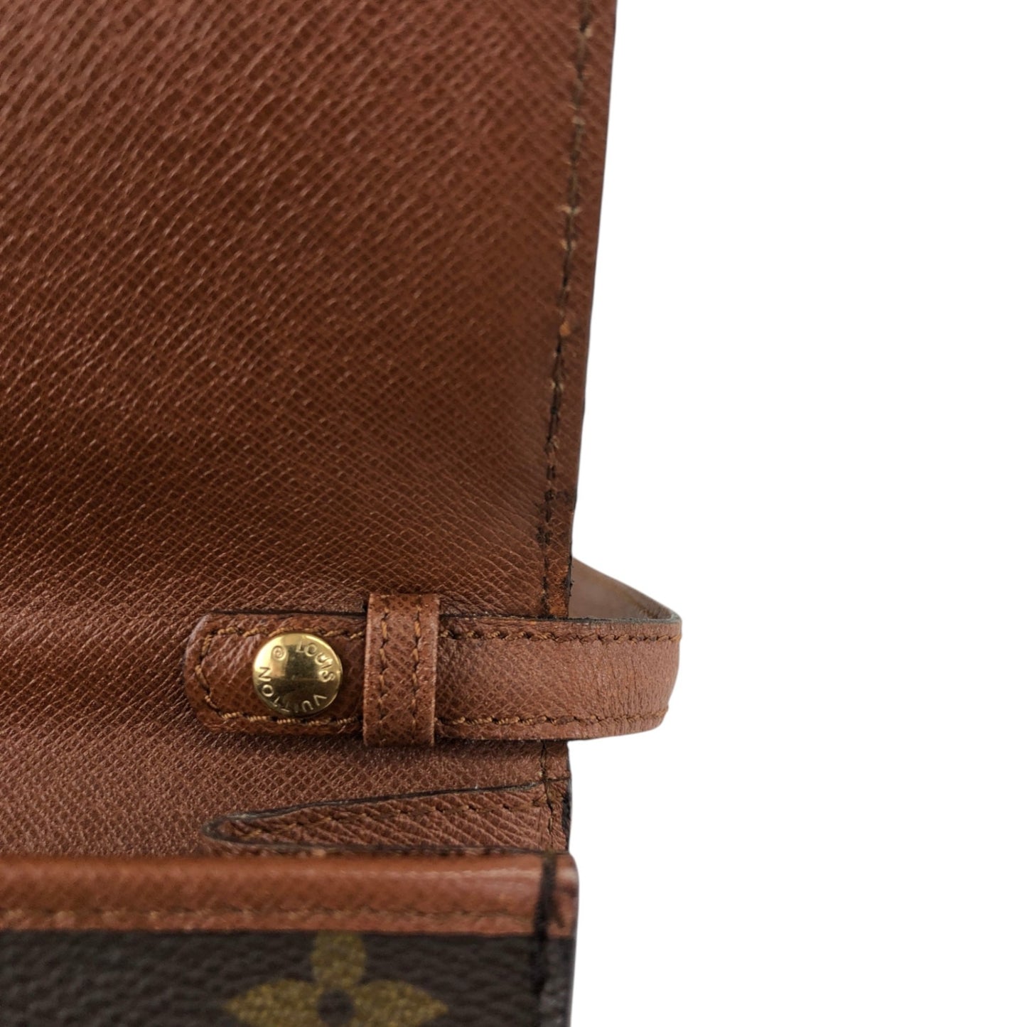 LOUIS VUITTON Monogram Shoulder bag Brown Vintage yz6dcp