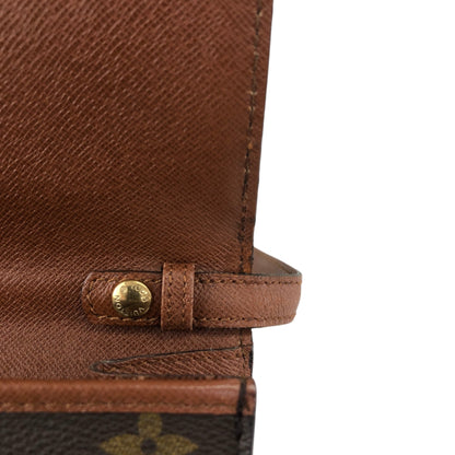 LOUIS VUITTON Monogram Shoulder bag Brown Vintage yz6dcp