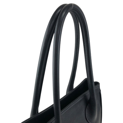 Christian Dior CD Logo Totebag Handbag Black Vintage gvanu8