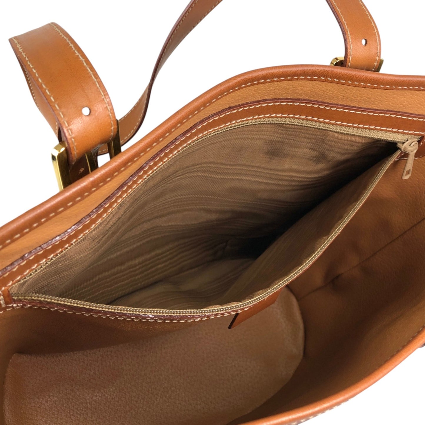 CELINE Macadam Blason Totebag Brown Vintage 4gjmmr