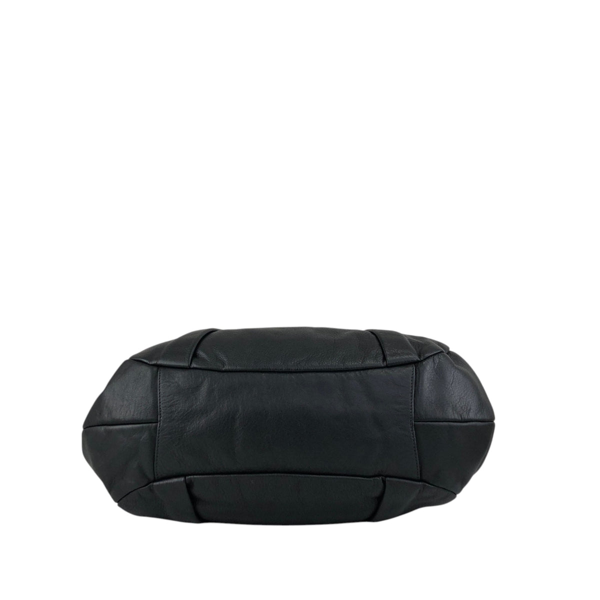 PRADA Logo Two-way Handbag Shoulder bag Black Vintage b3cs48