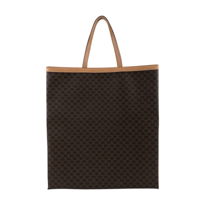 CELINE Macadam Blason Totebag Brown Vintage ppb7ty