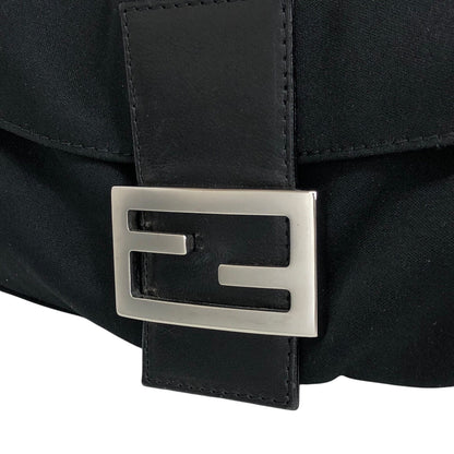 FENDI Mamma Baguette Shoulder bag Black Vintage ga3pmm
