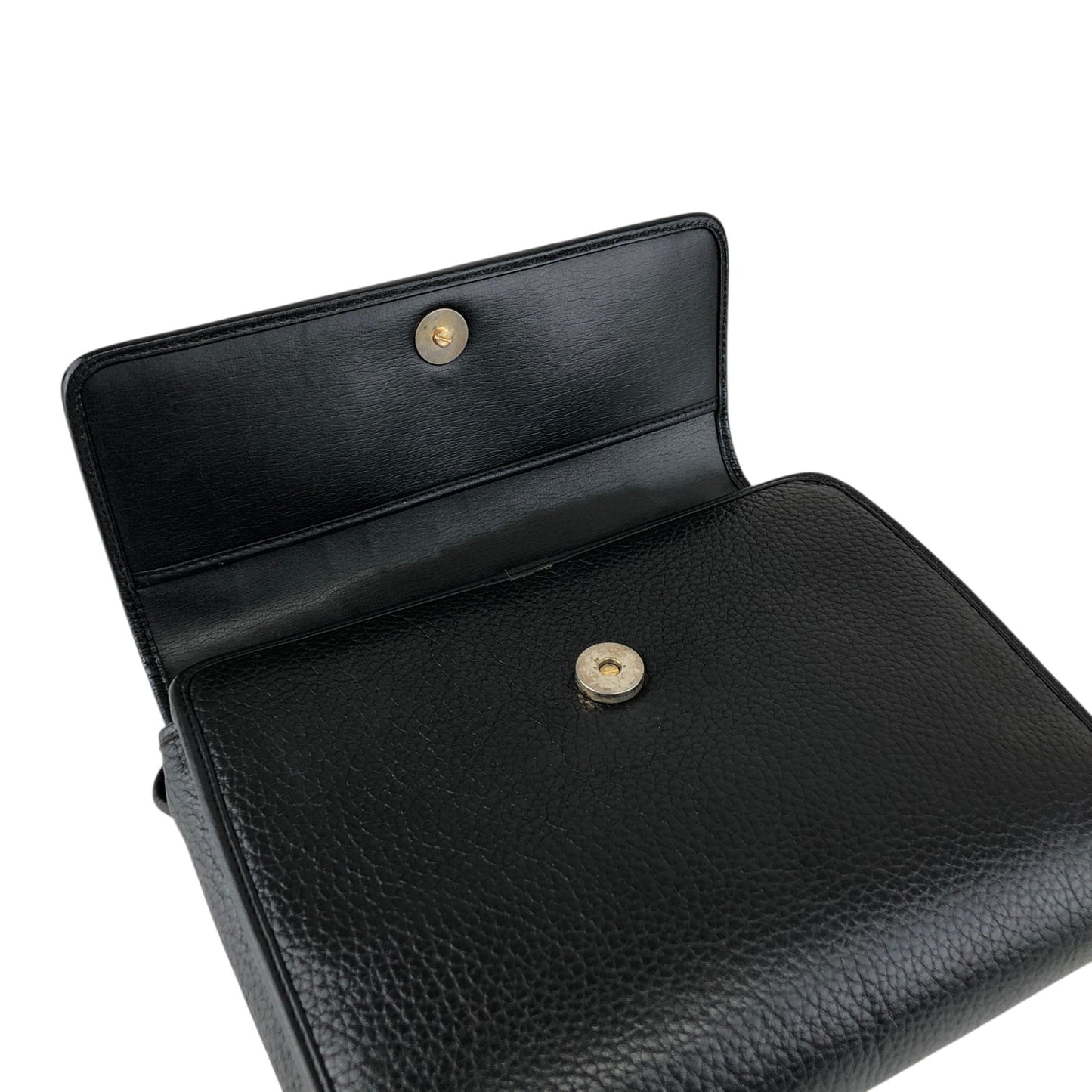 Christian Dior Logo Shoulder bag Black Vintage dm5c8k