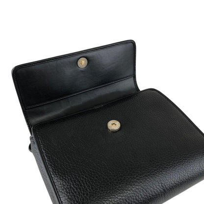 Christian Dior Logo Shoulder bag Black Vintage dm5c8k