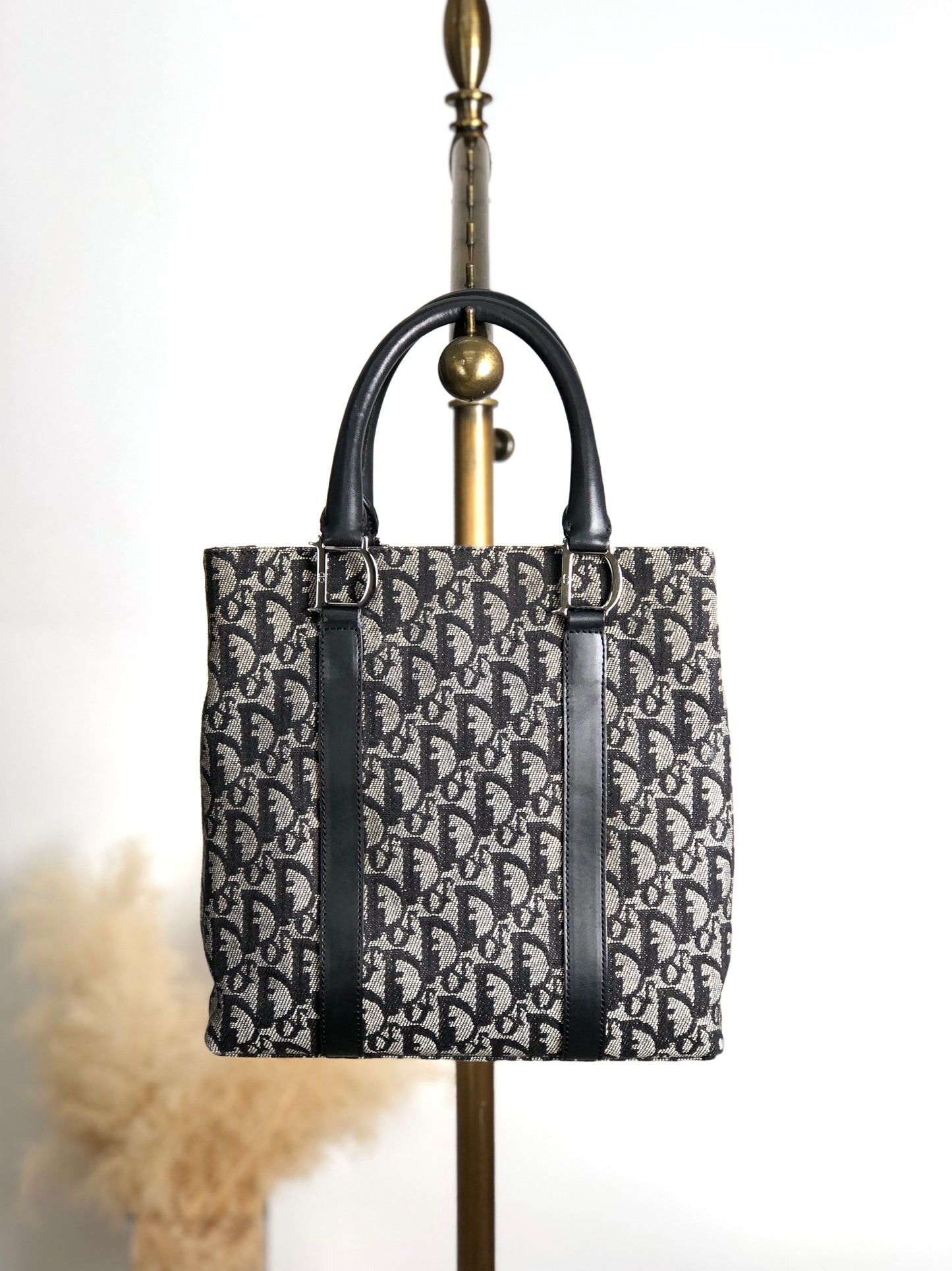 Christian Dior Trotter Totebag Black Vintage chhruz