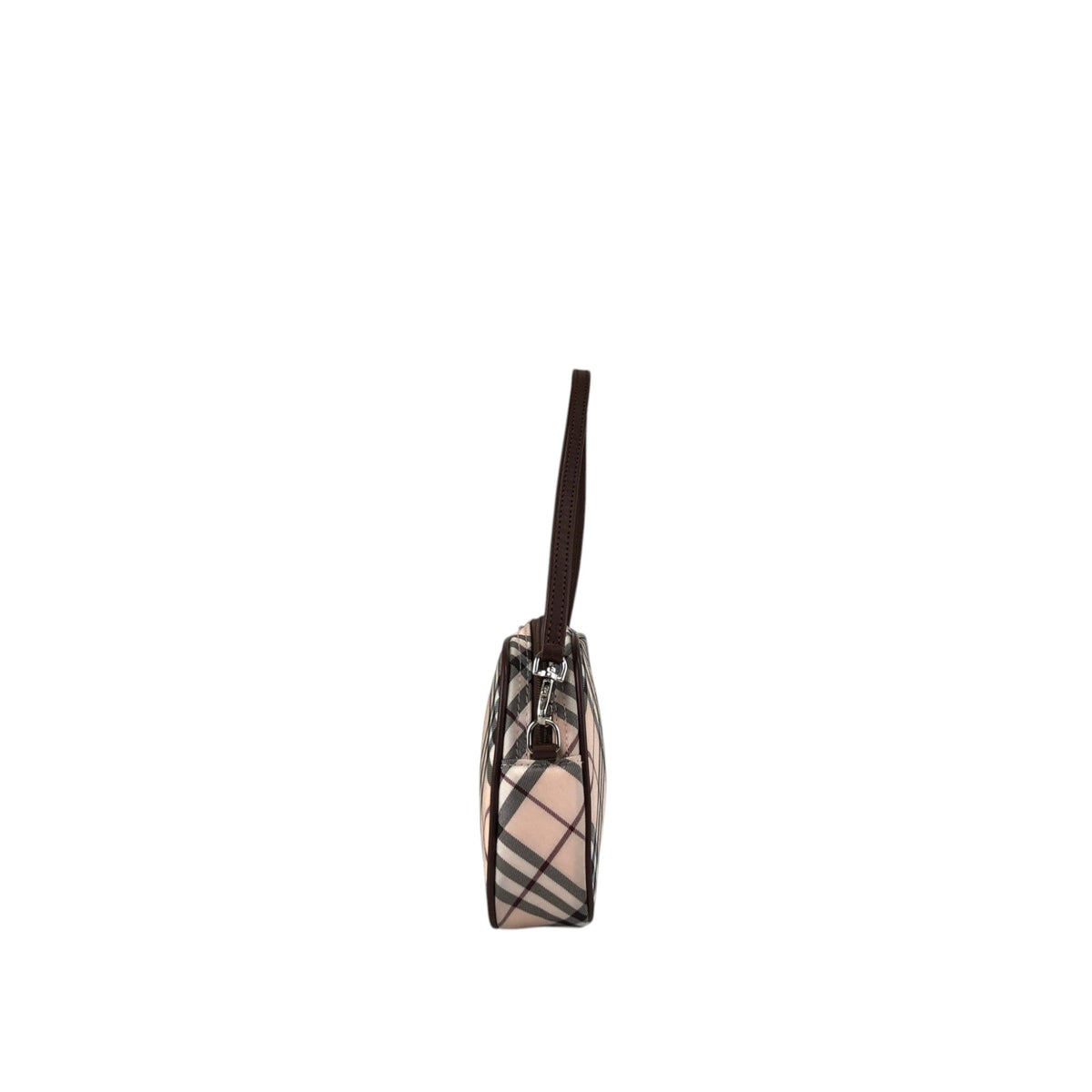 BURBERRY Check Small Handbag Beige Vintage t7rvr4