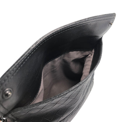 Bottega Veneta Intrecciato Chain Shoulder bag Black Vintage kgc2x6