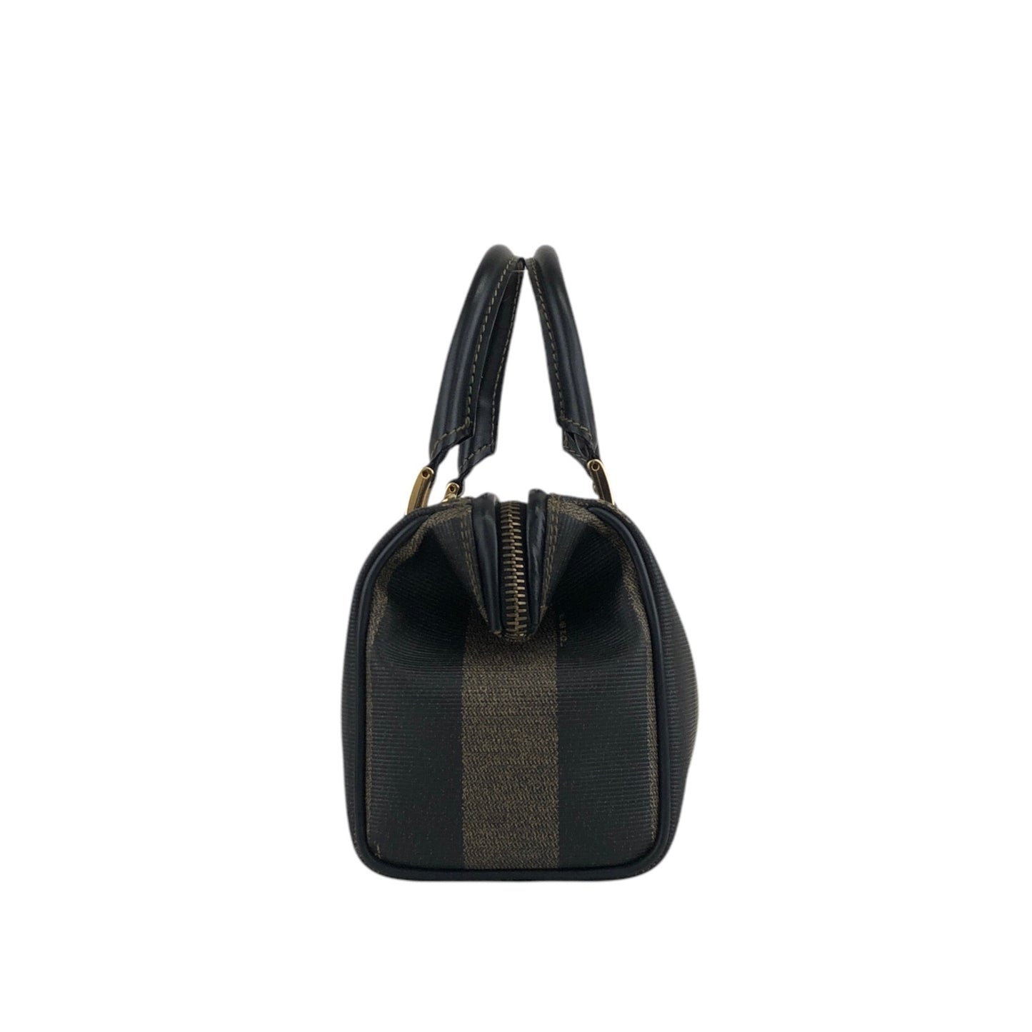 FENDI Pecan Two-way Small Handbag Shoulder bag Black Vintage pca6y8