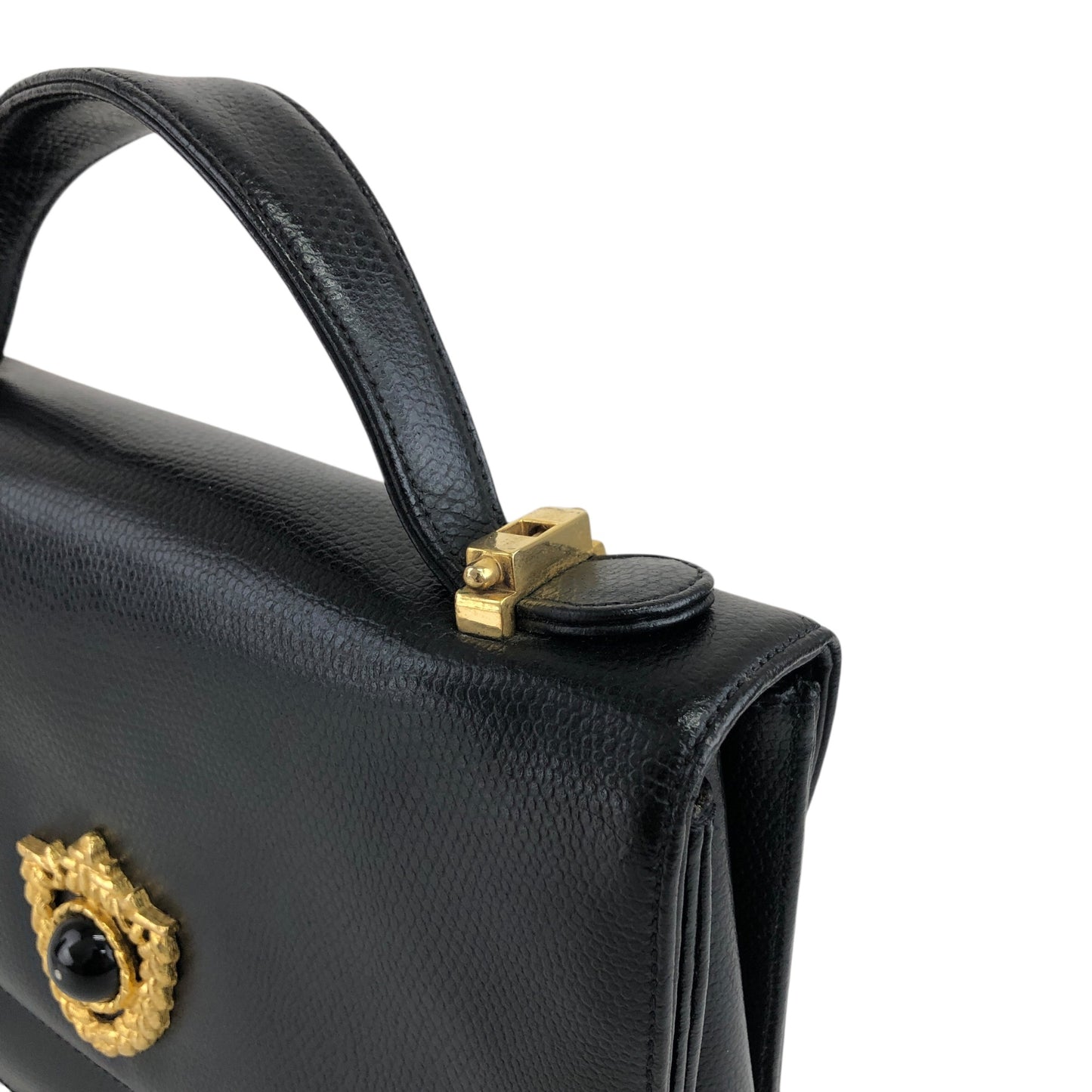 GIVENCHY 標誌手袋黑色復古 iuze2p