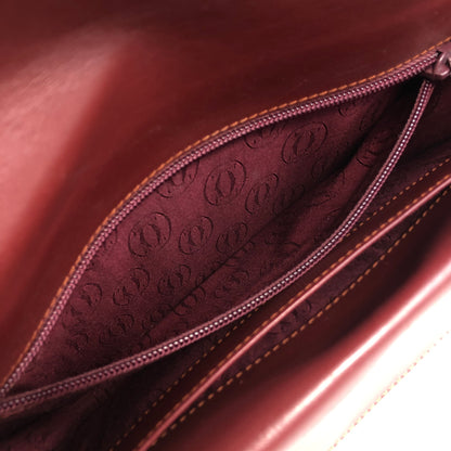 Cartier Shoulder bag Bordeaux Vintage r8tpmr