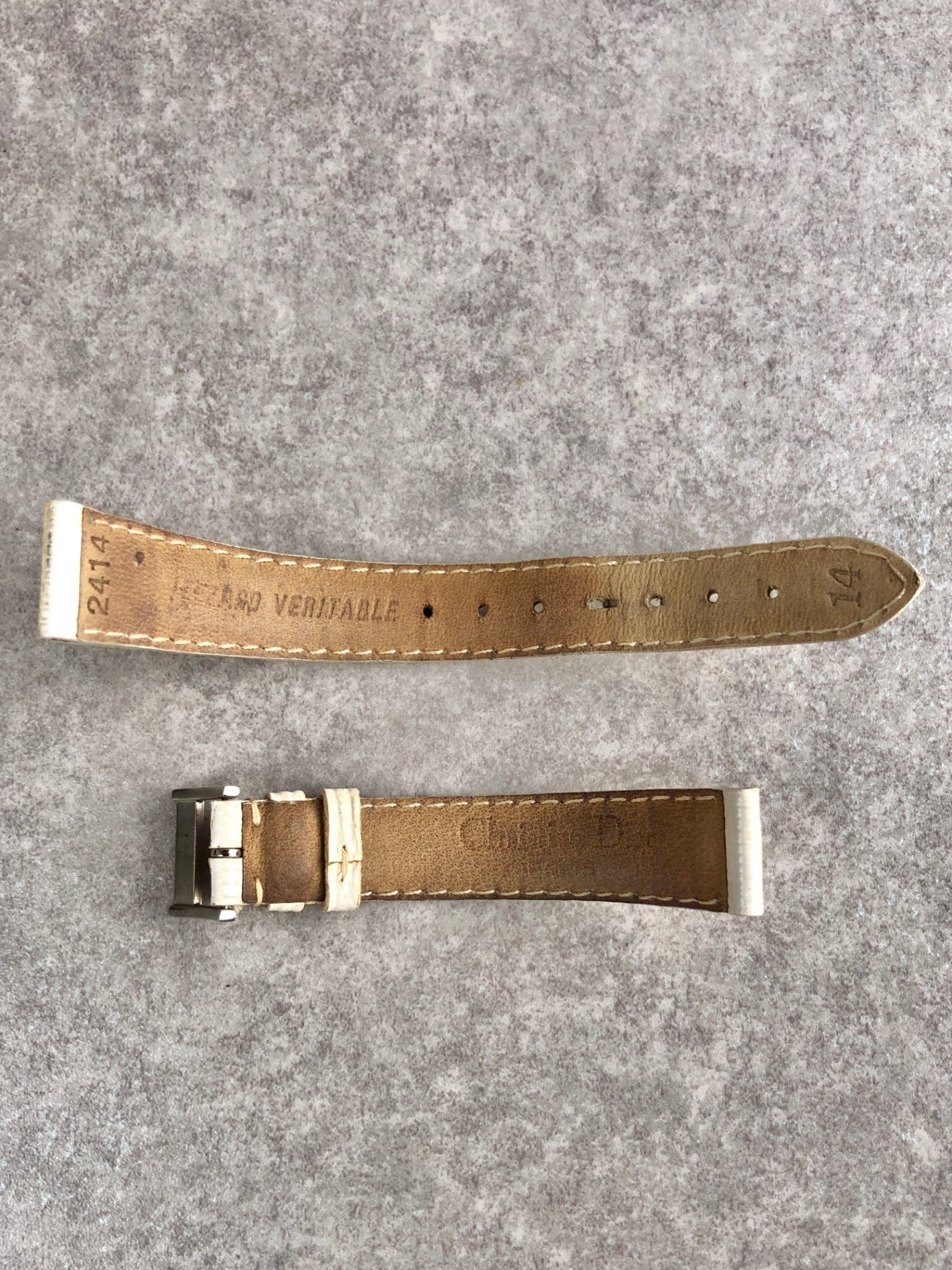 Christian Dior Cannage Quartz Watch Black×White Vintage jw4b2h
