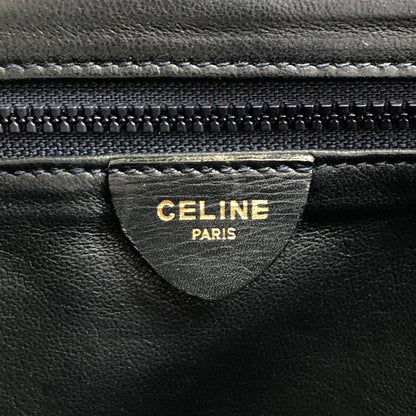 CELINE Horse Carriage Shoulder bag Navy Vintage ahfkd8