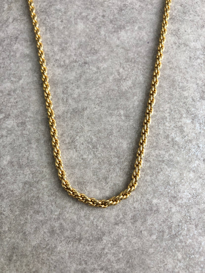 Christian Dior Necklace Gold Vintage i3chwa