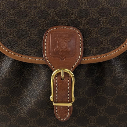 Macadam Blason Shoulder bag Brown Vintage rn6t8z