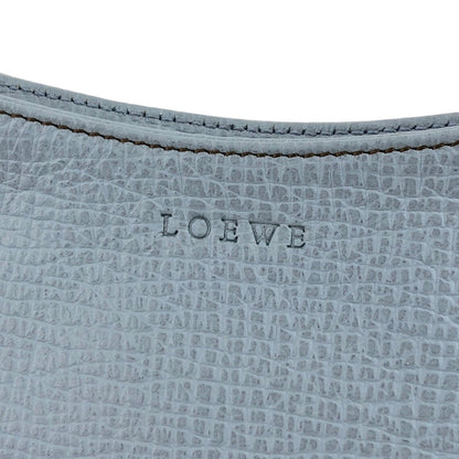 LOEWE Logo Handbag Shoulder bag Light Blue Vintage 2c5ari