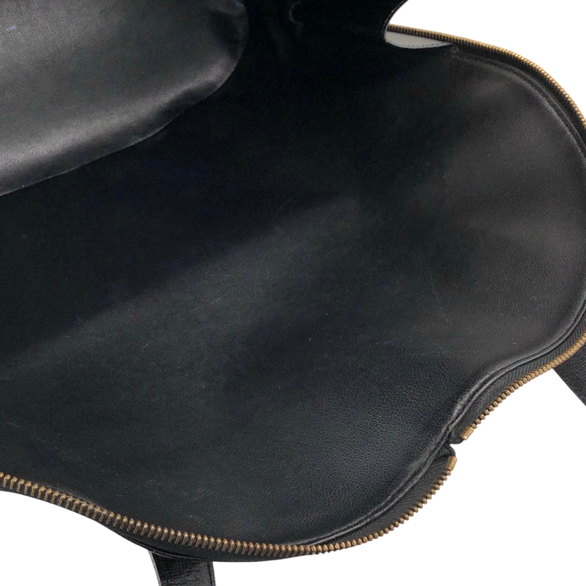 Christian Dior CD Logo Turn Lock Shoulder bag Black Vintage 7ng3ku