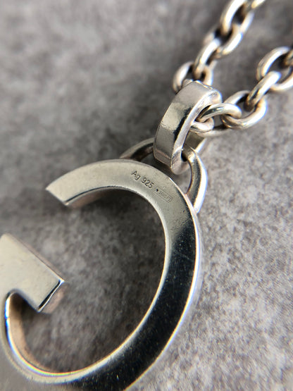GUCCI SILVER925 Necklace Silver Vintage nj2www