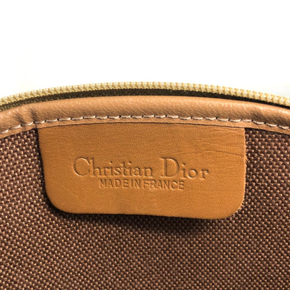 Christian Dior Honeycomb Logo Chain Shoulder bag Beige Vintage z74c8c