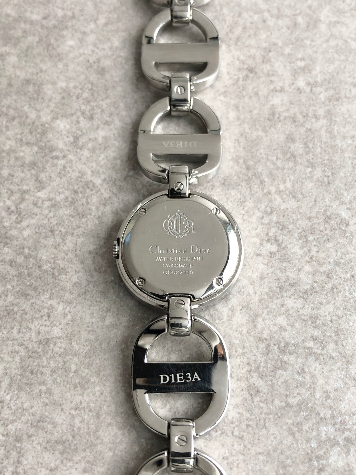 Christian Dior Watch Silver CD022110 Vintage e4madz