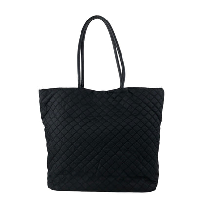 PRADA Logo Totebag Black Vintage 58xguc