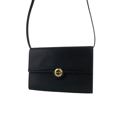 LOUIS VUITTON Epi Shoulder bag Black Vintage n8324t