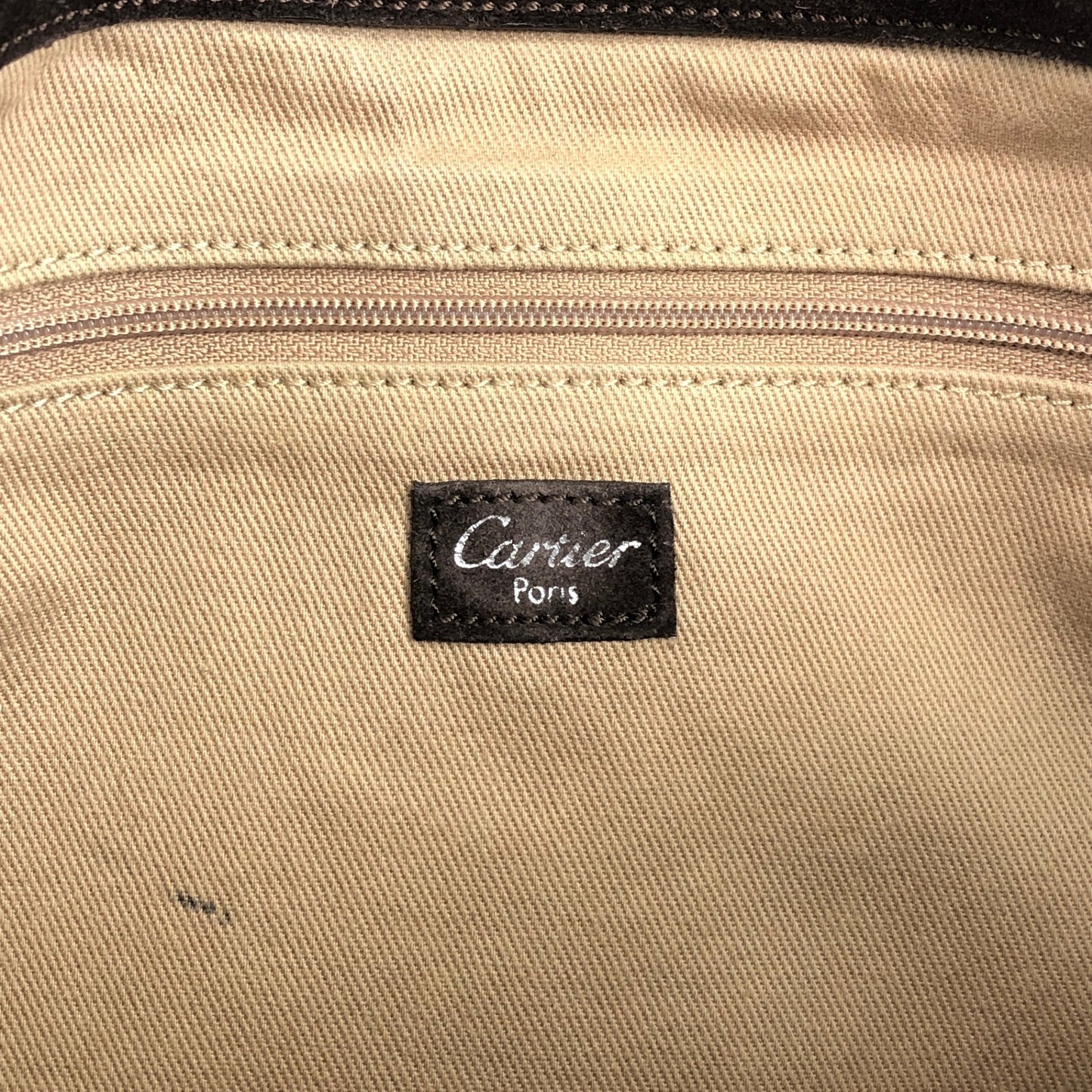 Cartier Shoulder bag Brown Vintage yr74va