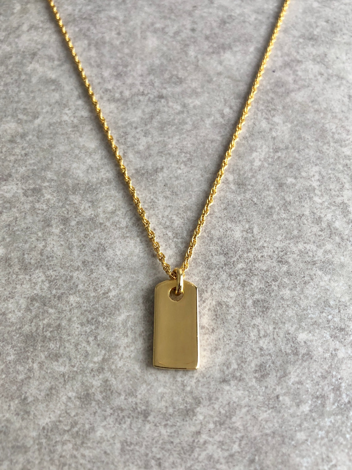 Christian Dior Logo Motif Necklace Gold Vintage 8injsr