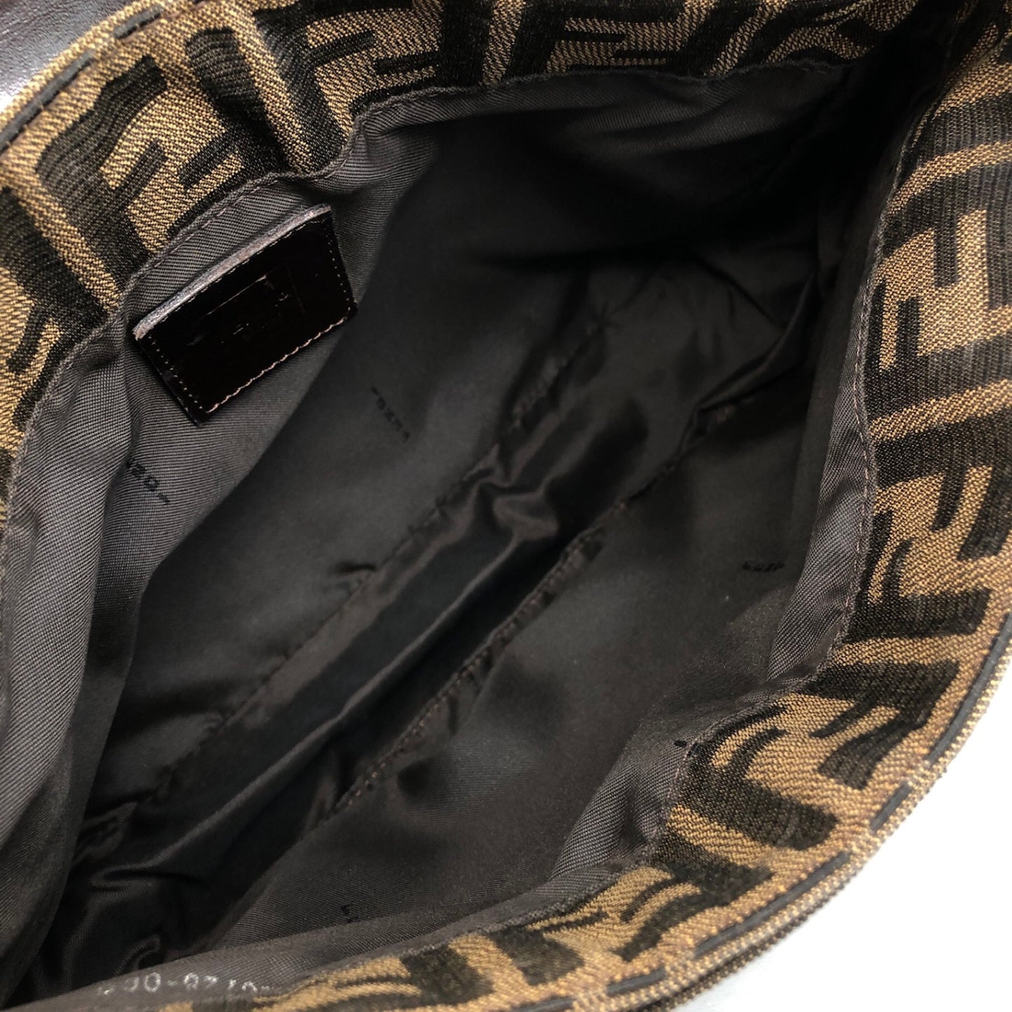 FENDI Zucca Shoulder bag Totebag Brown Vintage 84thni