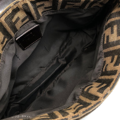 FENDI Zucca Shoulder bag Totebag Brown Vintage 84thni