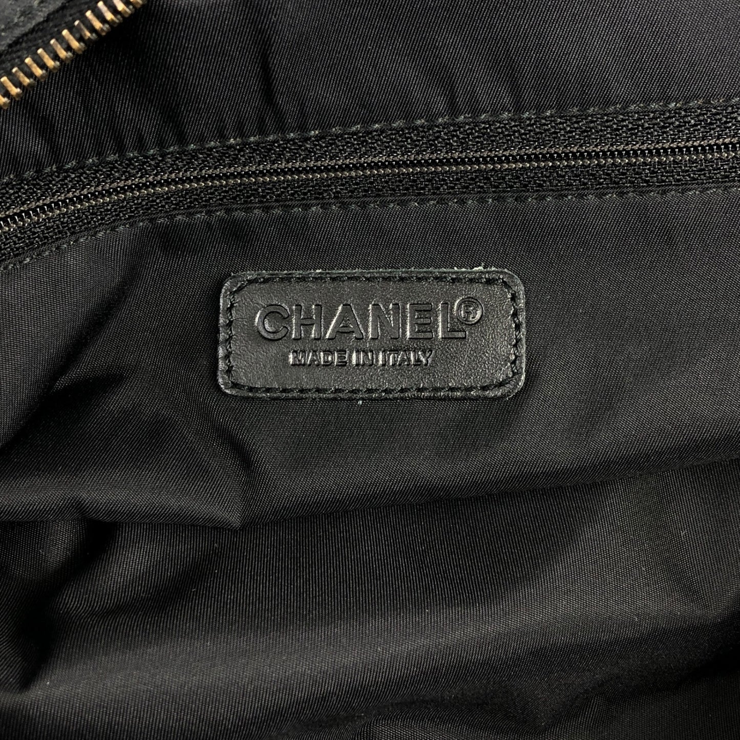 CHANEL New Travel Line Totebag Black Vintage udc3tm