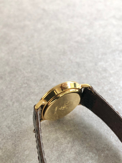 GUCCI Quartz Watch Brown×Gold Vintage cfa68u