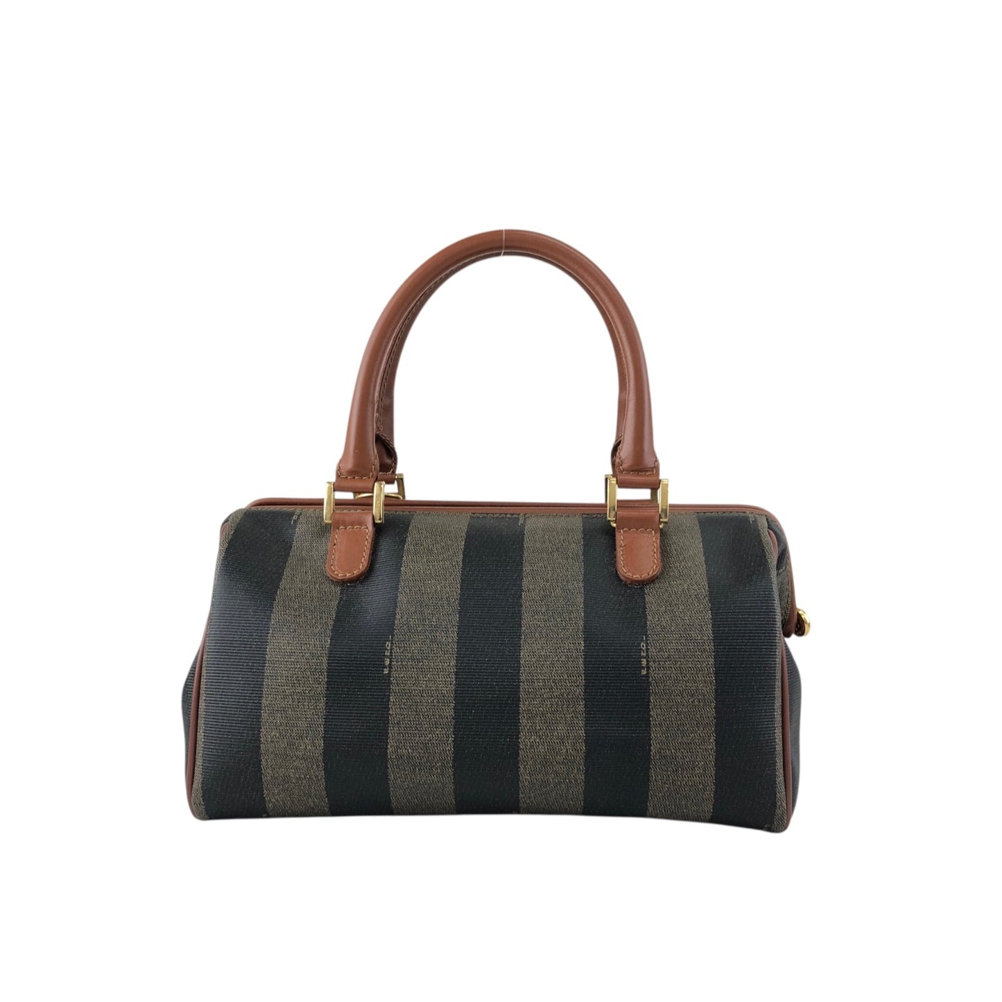 FENDI Pecan Two-way Small Boston bag Shoulder bag Brown Vintage bcg8zs