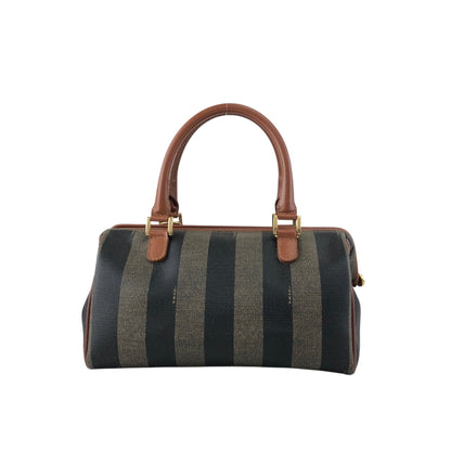 FENDI Pecan Two-way Small Boston bag Shoulder bag Brown Vintage bcg8zs