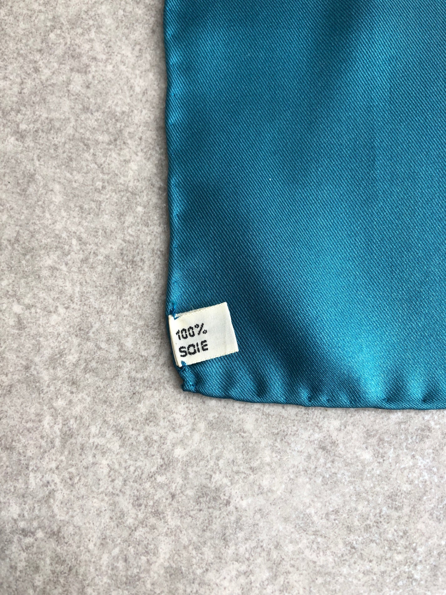 HERMES Scarf Blue springs Vintage htmcv3