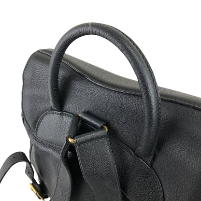 GUCCI Horse Bit Backpack Black Vintage h6pr8u