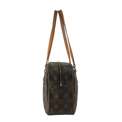 LOUIS VUITTON Monogram Totebag Brown Vintage su5r5b